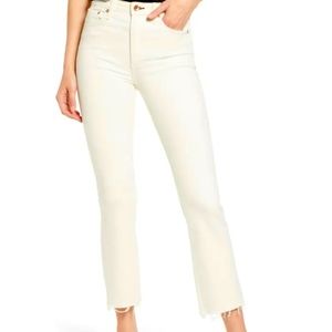 #26 Rag & Bone High Waisted Cream Nina Jean